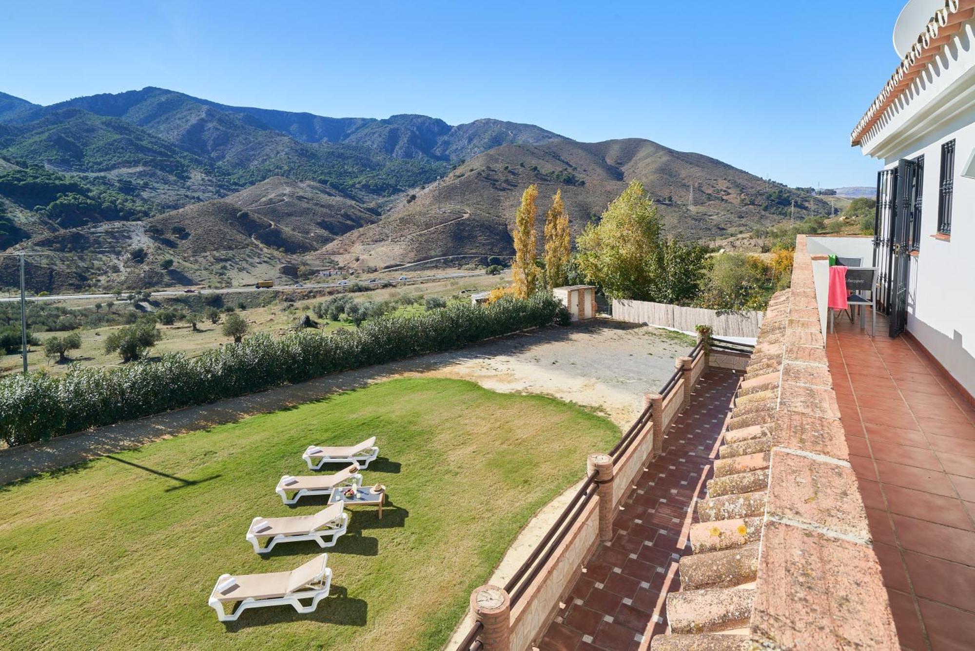 Finca Alcaparain Con Piscina En Caminito Del Rey-Carratraca Buitenkant foto