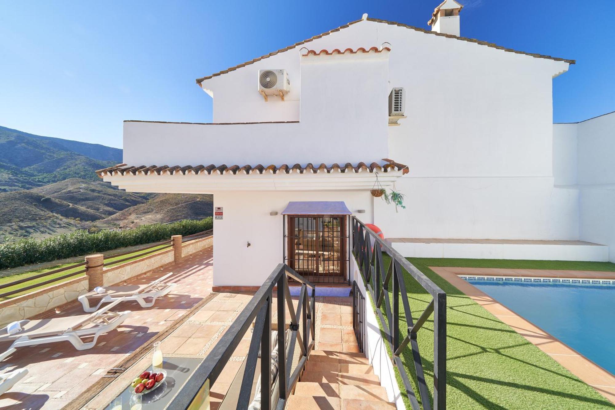 Finca Alcaparain Con Piscina En Caminito Del Rey-Carratraca Buitenkant foto
